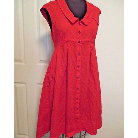 Anthropologie Postmark Shirt Dress W/Pockets 2P - Picture 2 of 6